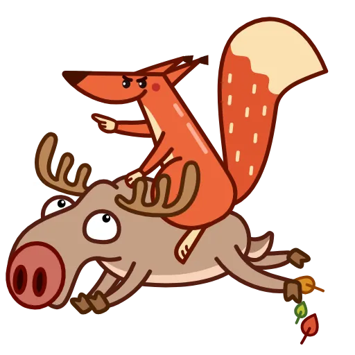 🏃‍♀ Эмодзи «Red Squirrel» для Telegram