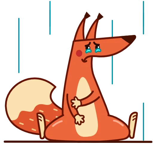 😭 Эмодзи «Red Squirrel» для Telegram