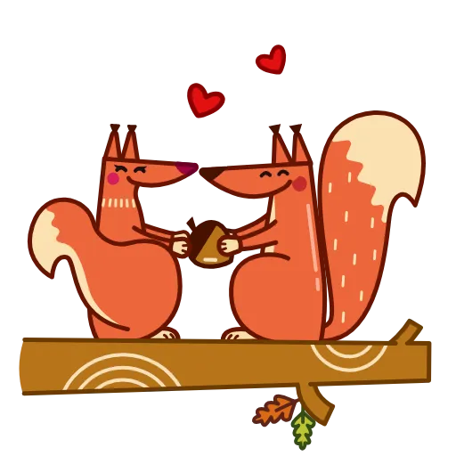 😘 Эмодзи «Red Squirrel» для Telegram