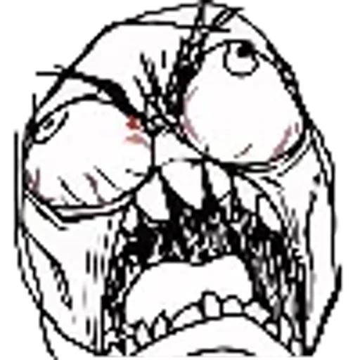 🤬 Эмодзи «RAGE FACES» для Telegram
