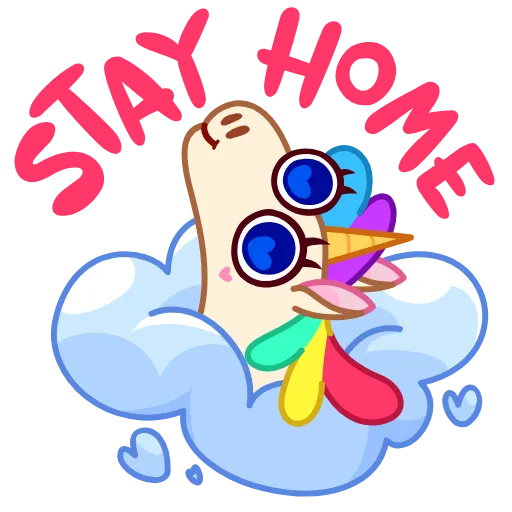 🦠 Эмодзи «Rainicorn» для Telegram