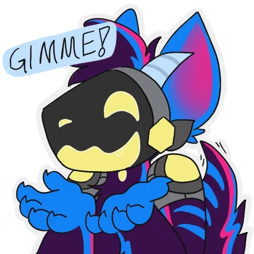 👐 Стикер «rasputin furry» для Telegram