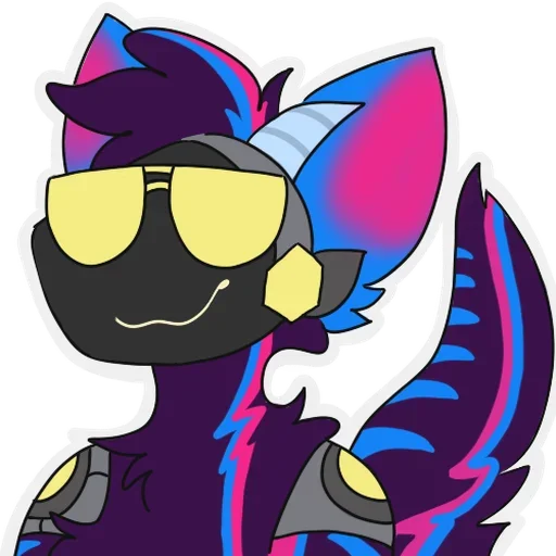 😎 Стикер «rasputin furry» для Telegram
