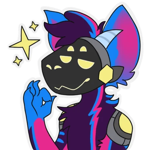 👌 Стикер «rasputin furry» для Telegram