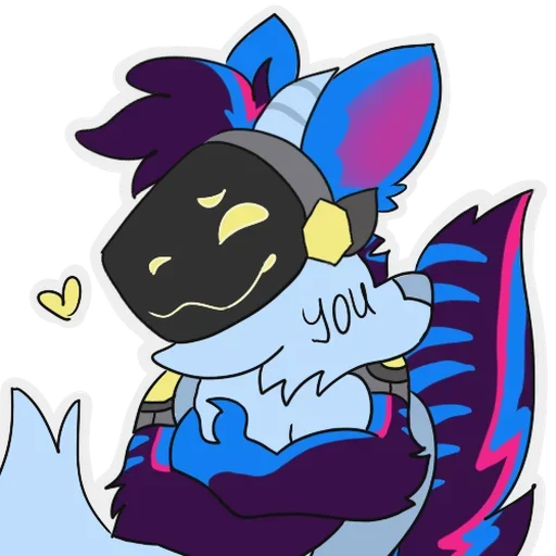 🤗 Стикер «rasputin furry» для Telegram