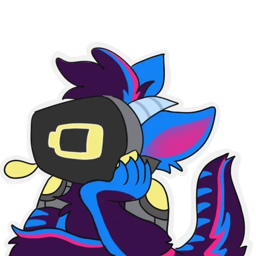 💤 Стикер «rasputin furry» для Telegram