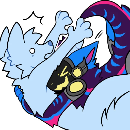 ☺️ Стикер «rasputin furry» для Telegram