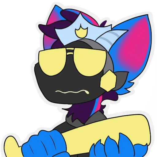 👮 Стикер «rasputin furry» для Telegram