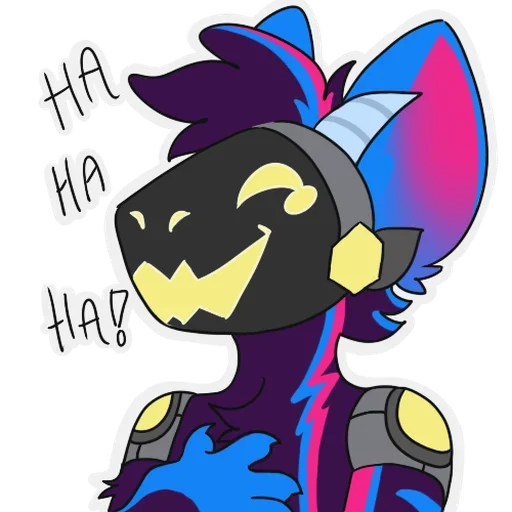 😂 Стикер «rasputin furry» для Telegram