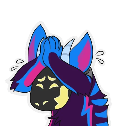 🥺 Стикер «rasputin furry» для Telegram
