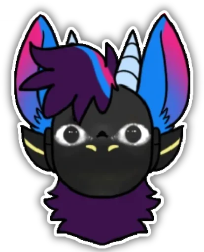 😶 Стикер «rasputin furry» для Telegram