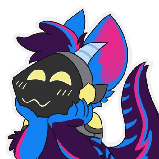 😊 Стикер «rasputin furry» для Telegram