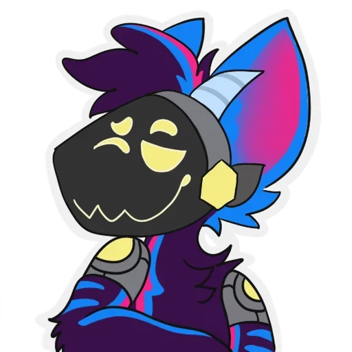 😉 Стикер «rasputin furry» для Telegram