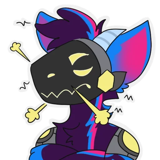 😤 Стикер «rasputin furry» для Telegram