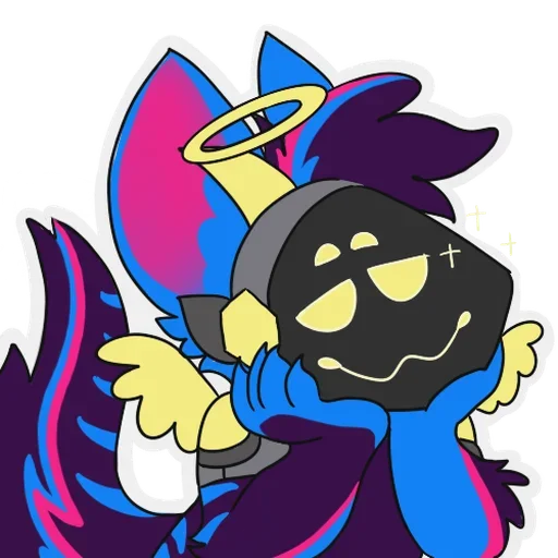 😇 Стикер «rasputin furry» для Telegram