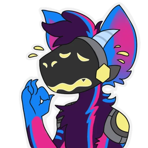 👌 Стикер «rasputin furry» для Telegram