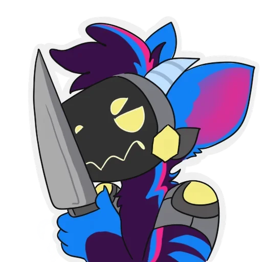 🔪 Стикер «rasputin furry» для Telegram