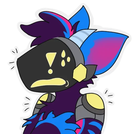 😮 Стикер «rasputin furry» для Telegram