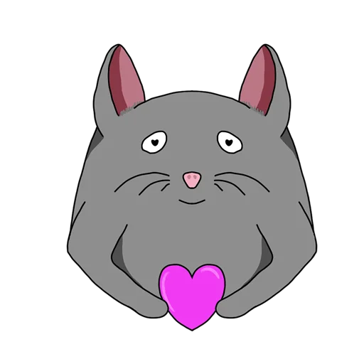 💜 Стикер «RATSSSS» для Telegram