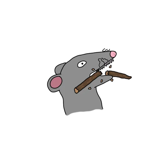 😡 Стикер «RATSSSS» для Telegram