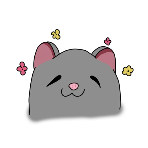 🌸 Стикер «RATSSSS» для Telegram