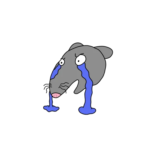 😭 Стикер «RATSSSS» для Telegram