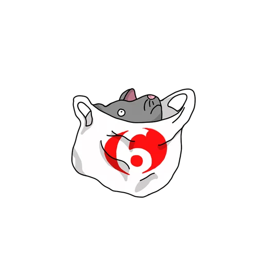 🗑 Стикер «RATSSSS» для Telegram