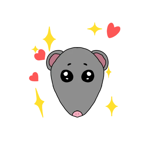 ✨ Стикер «RATSSSS» для Telegram