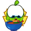 Стикер 17 Ам-ням #cute #emoji #cartoon