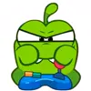 Стикер 21 Ам-ням #cute #emoji #cartoon