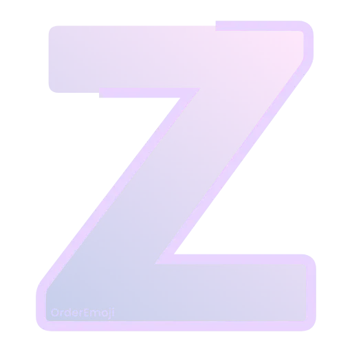Стикер 26 Letters #font #decor #foradmins