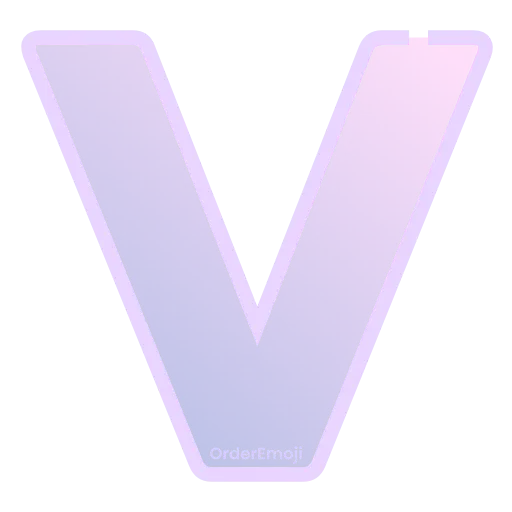 Стикер 22 Letters #font #decor #foradmins