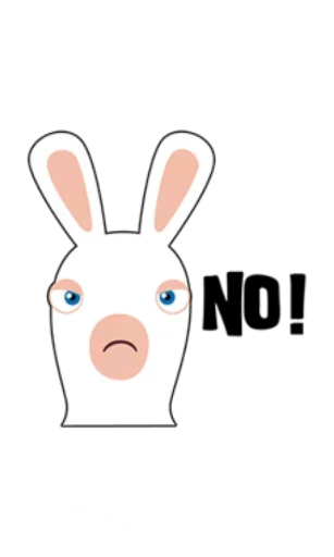 Стикерпак Rabbids Invasion для Telegram — скачать