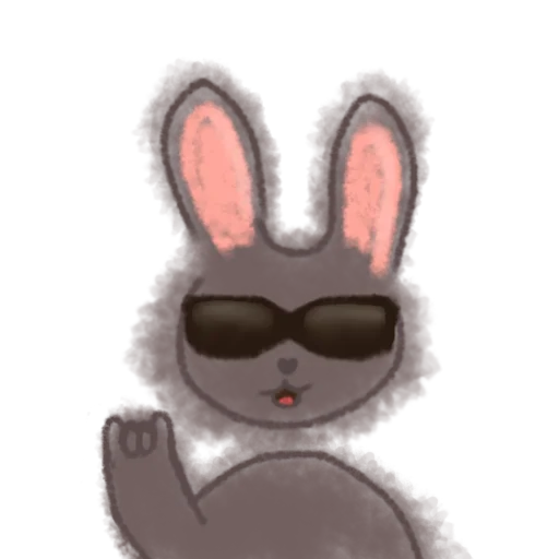🤘 Стикер «rabbit Alex ˗ˏˋ ˎˊ˗» для Telegram