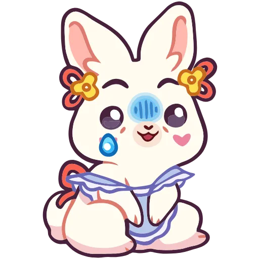 🐰 Эмодзи «Ася» для Telegram