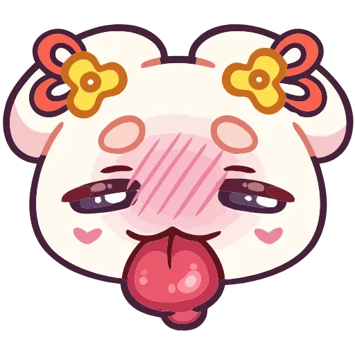 😛 Эмодзи «Ася» для Telegram