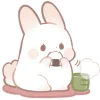 😋 Эмодзи «Кролик Мочен» для Telegram