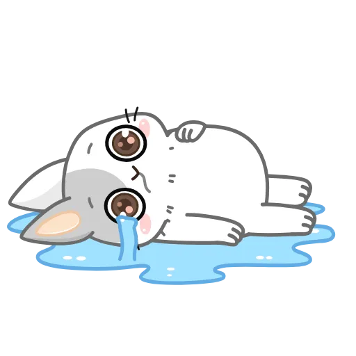 😭 Стикер «Кролик» для Telegram