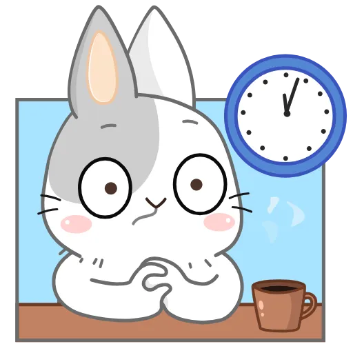 🫤 Стикер «Кролик» для Telegram