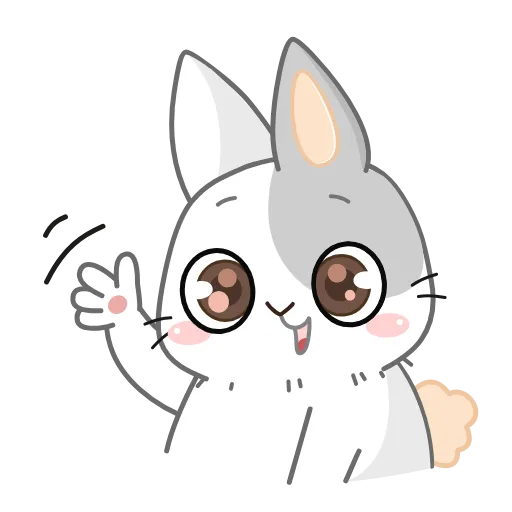 👋 Стикер «Кролик» для Telegram
