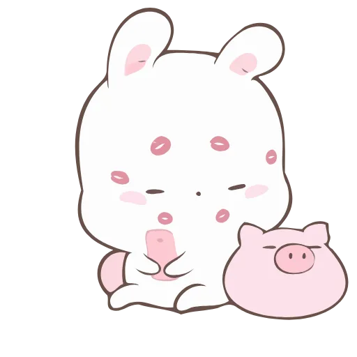 💋 Стикер «Rabbit» для Telegram