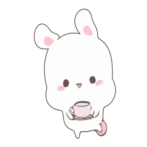☕️ Стикер «Rabbit» для Telegram