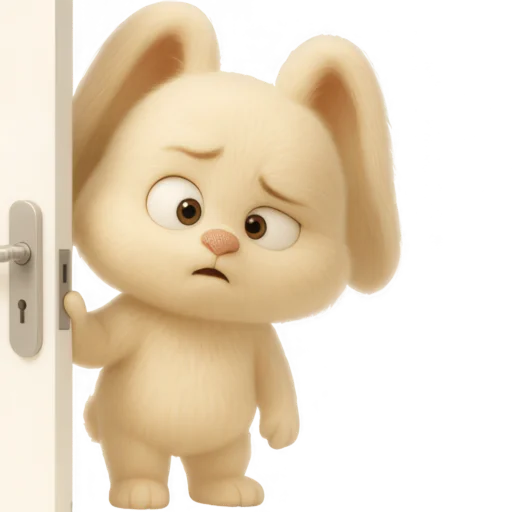 🤨 Стикер «Кролик Тролик» для Telegram