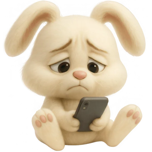 😞 Стикер «Кролик Тролик» для Telegram