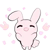 🥳 Эмодзи «Rabbit And Girl Pink» для Telegram