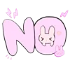 👎 Эмодзи «Rabbit And Girl Pink» для Telegram