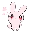👋 Эмодзи «Rabbit And Girl Pink» для Telegram