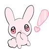 😳 Эмодзи «Rabbit And Girl Pink» для Telegram