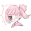 😶 Эмодзи «Rabbit And Girl Pink» для Telegram