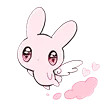 👼 Эмодзи «Rabbit And Girl Pink» для Telegram